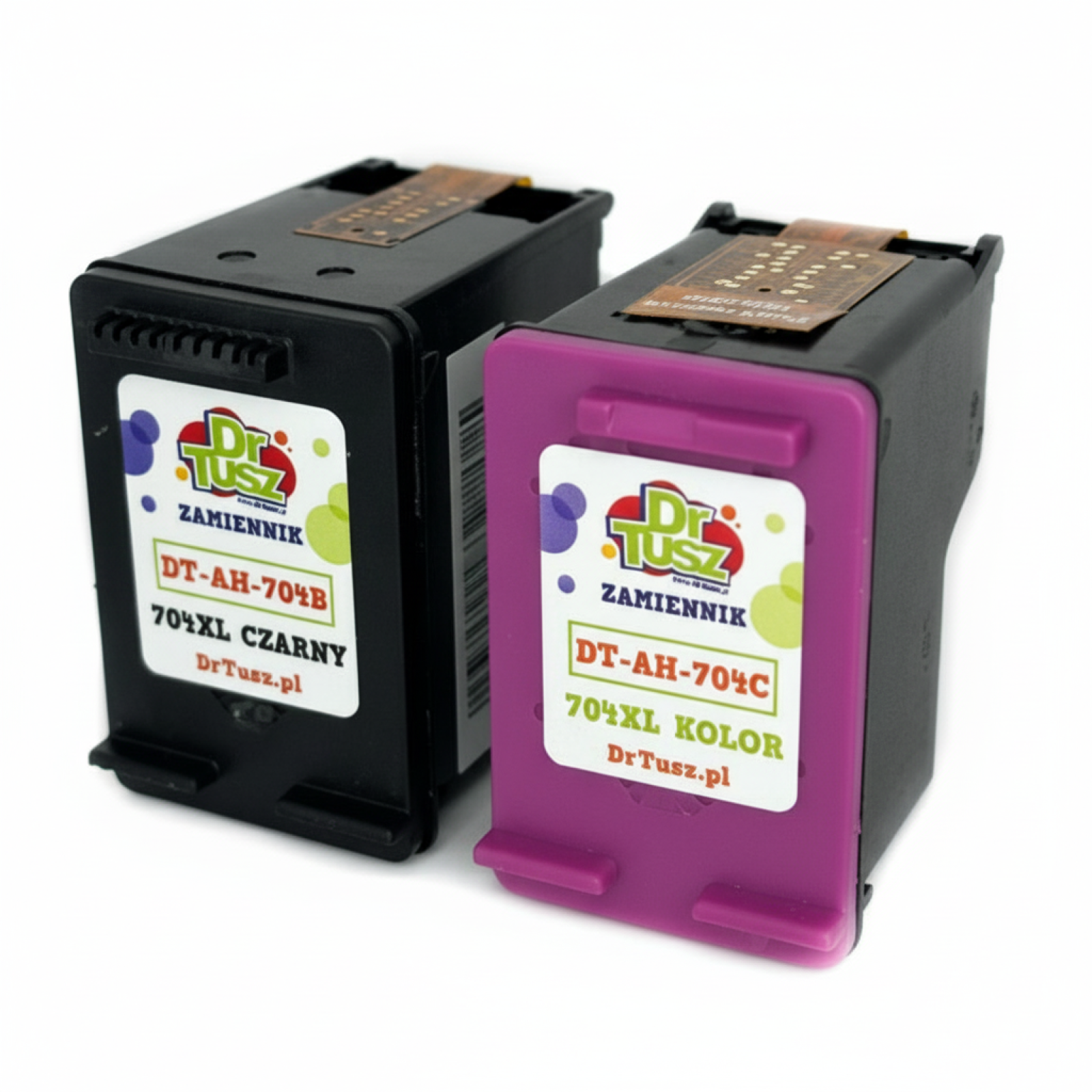 Tusze Zamienniki 704 do HP (CN692AE, CN693AE) (komplet)