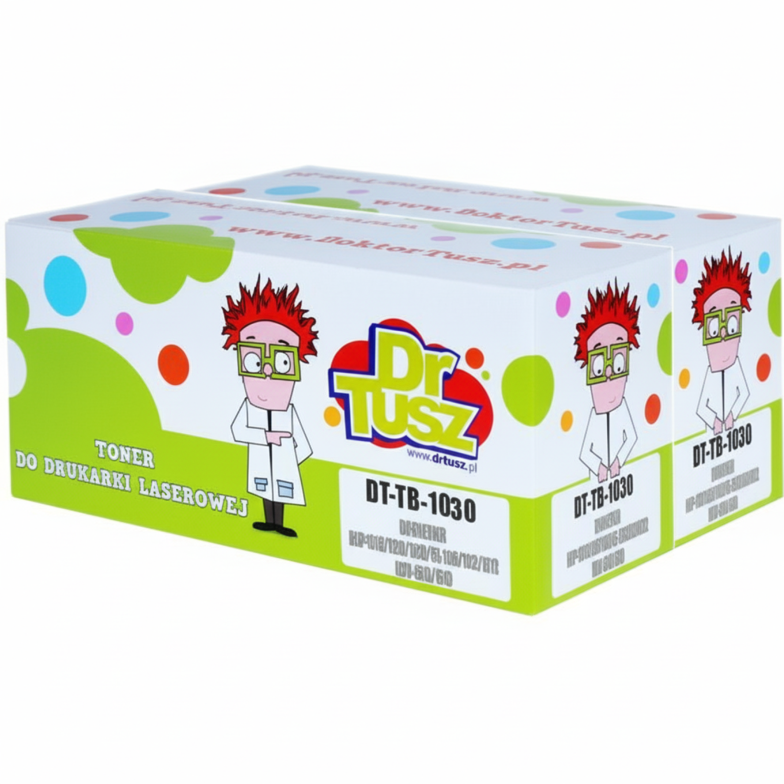 Toner + Bęben Zamiennik (TN-1030 + DR-1030) do Brother (DT-TBB-1030) (Czarny) (zestaw)