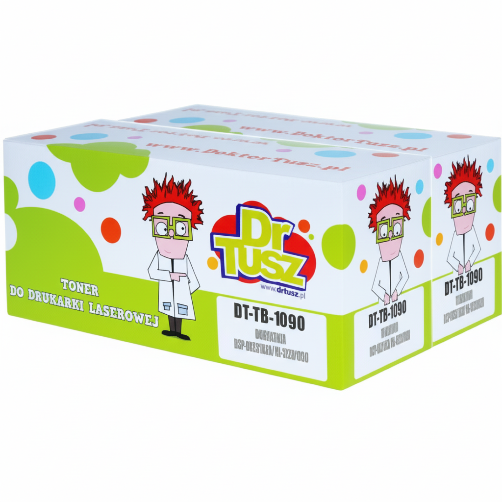 Toner + Bęben Zamiennik (TN-1090 + DR-1090) do Brother (DT-TBB-1090) (Czarny) (zestaw)