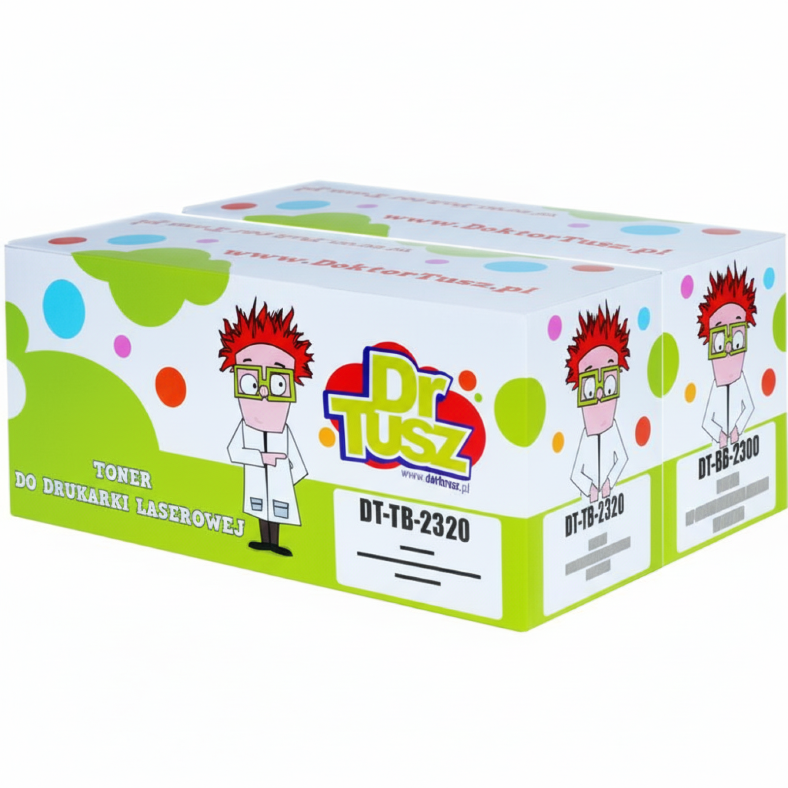 Toner + Bęben Zamiennik (TN-2320 + DR-2300) do Brother (DT-TBB-2320) (Czarny) (zestaw)