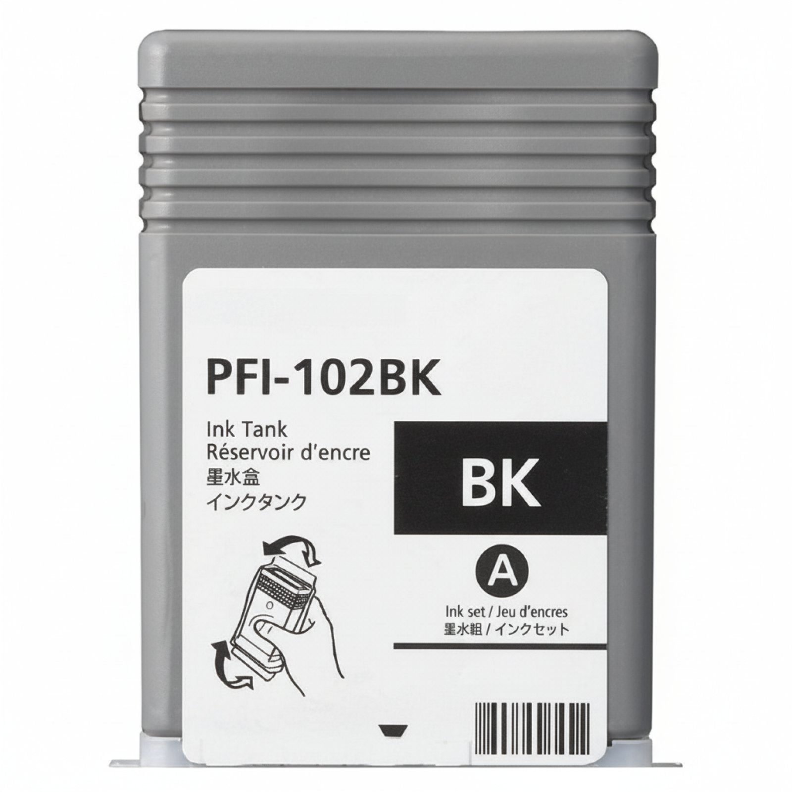 Tusz Zamiennik PFI-102BK do Canon (CF0895B001A) (Czarny)