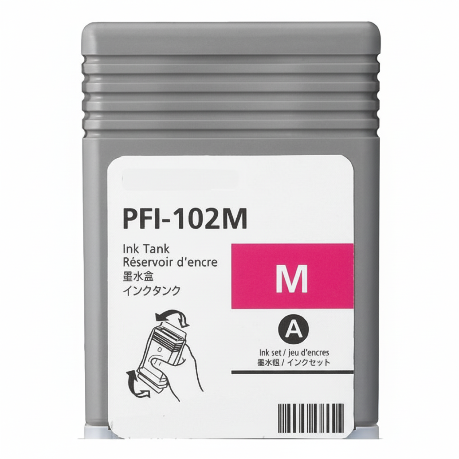 Tusz Zamiennik PFI-102M do Canon (CF0897B001A) (Purpurowy)
