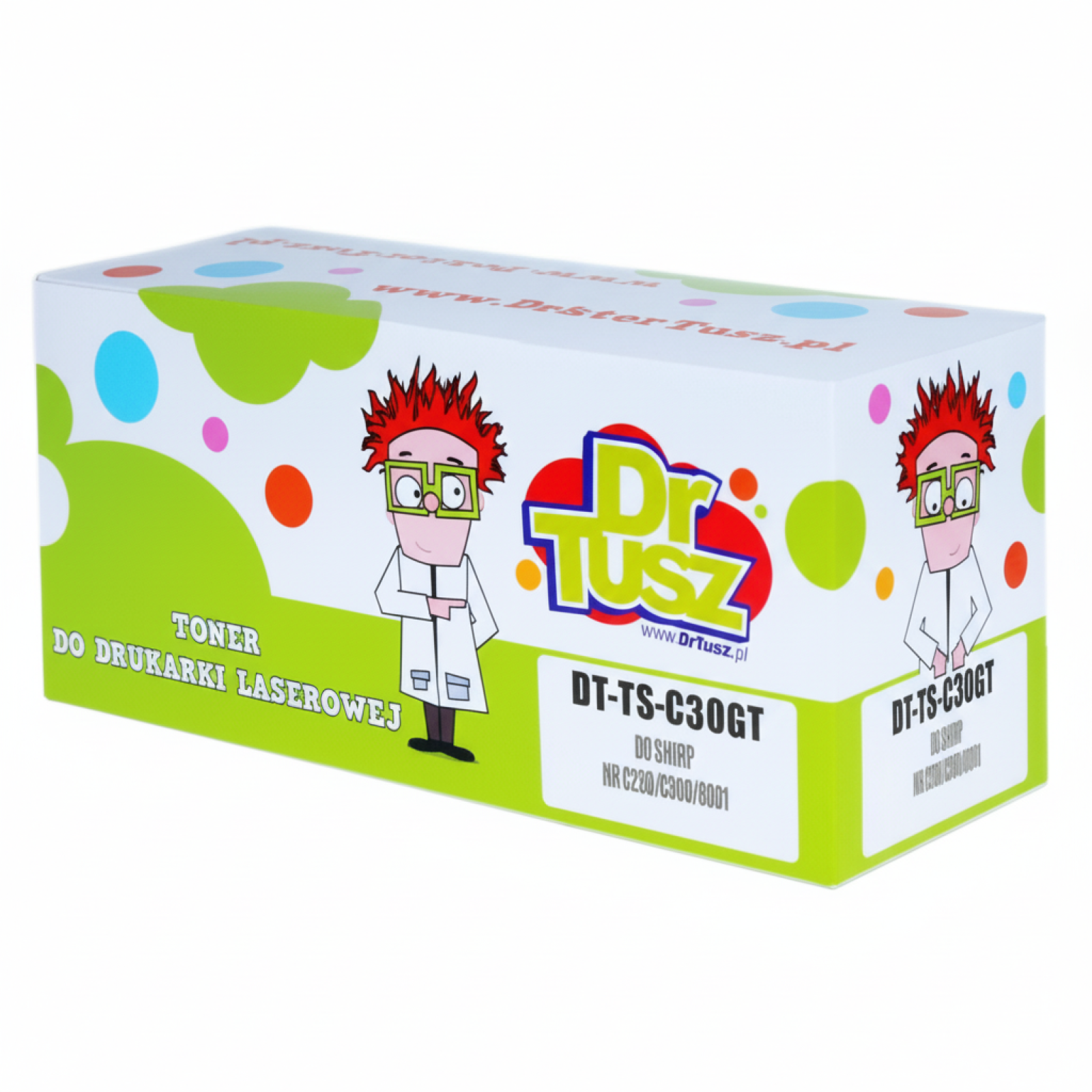 Toner Zamiennik MX-C30GTC do Sharp (MXC30GTC) (Błękitny)