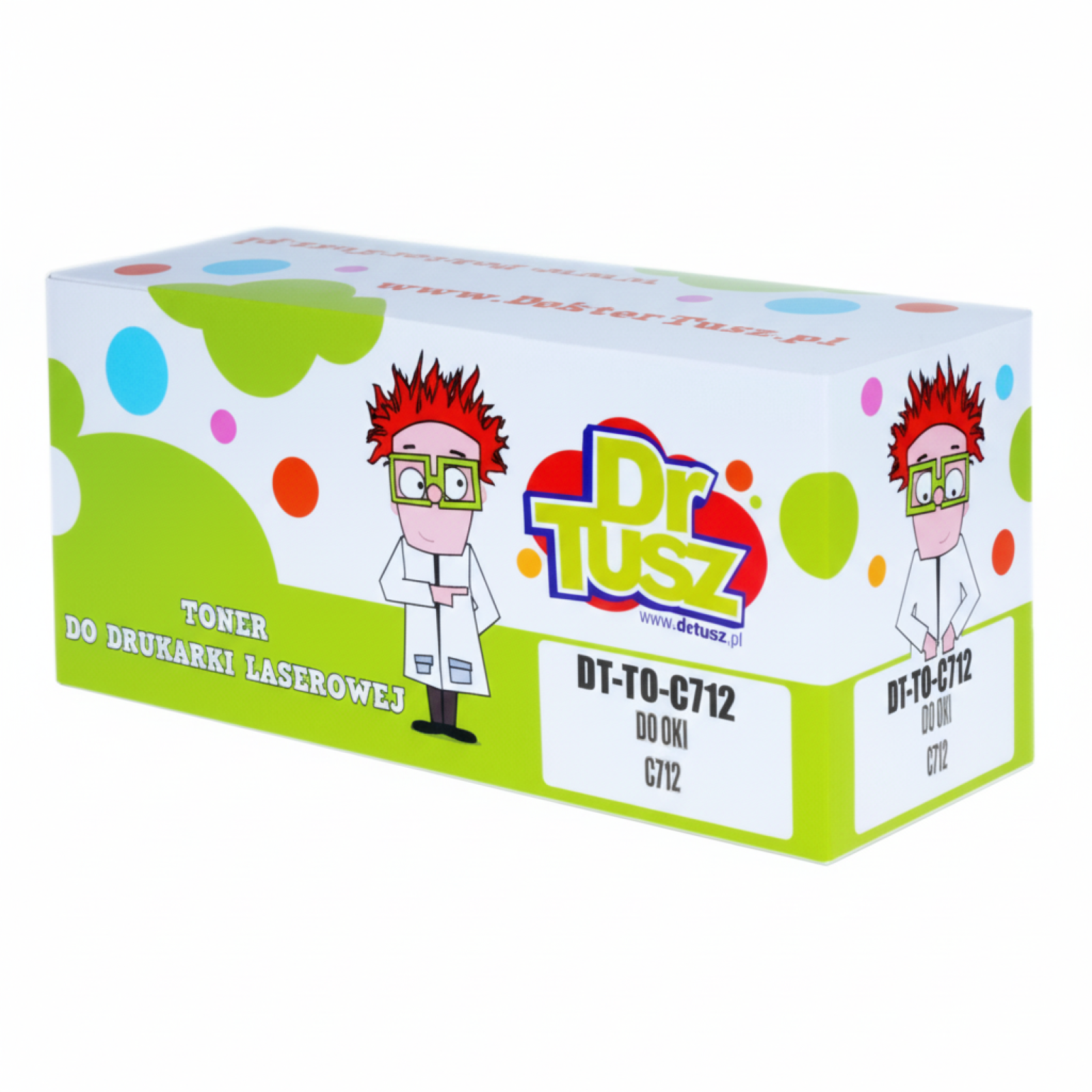 Toner Zamiennik C712 do Oki (46507613) (Żółty)