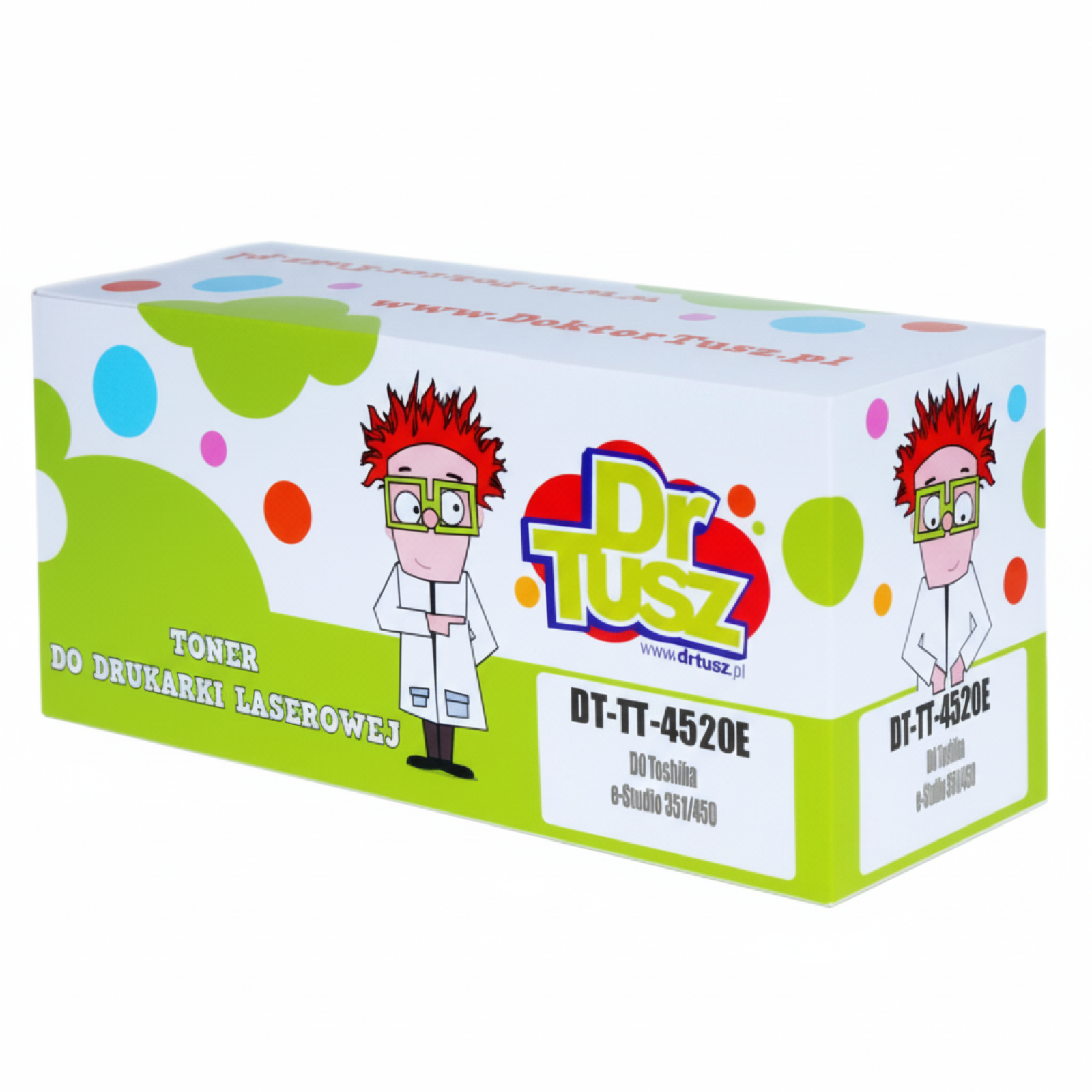 Toner Zamiennik T-4520E do Toshiba (DT-TT-4520E) (Czarny)