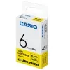 Taśma Barwiąca Oryginalna Casio XR-6YW1 (XR6YW1) (Żółty) (6 mm, 8 m)