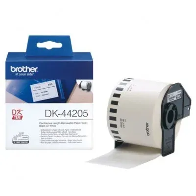 Taśma Oryginalna Brother DK-44205 (DK-44205) (Biały) (62 mm, 30,48 m)