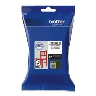 Tusz Oryginalny Brother LC-3619 XL BK (LC-3619BK) (Czarny)
