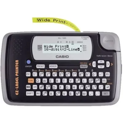 Wkłady do Casio KL-120 - zamienniki i oryginalne
